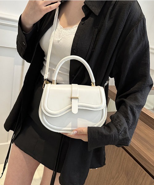 Passion(パッション)の「2wayショルダーバッグ(ショルダーバッグ・レディース・ホワイト/ブラック/ホワイト系その他/グリーン・FREE)」の15枚目の写真