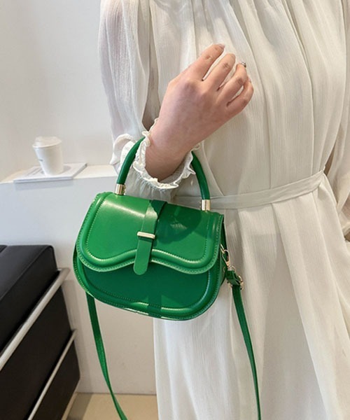 Passion(パッション)の「2wayショルダーバッグ(ショルダーバッグ・レディース・ホワイト/ブラック/ホワイト系その他/グリーン・FREE)」の18枚目の写真