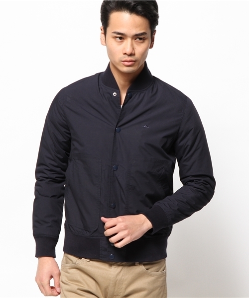 OUTLET（アウトレット）の「【WHO'S WHO gallery】BY2WAYブルゾン（ブルゾン・メンズ・ブラック/ブルー/ネイビー・SMALL/LARGE/MEDIUM）」の2枚目の写真