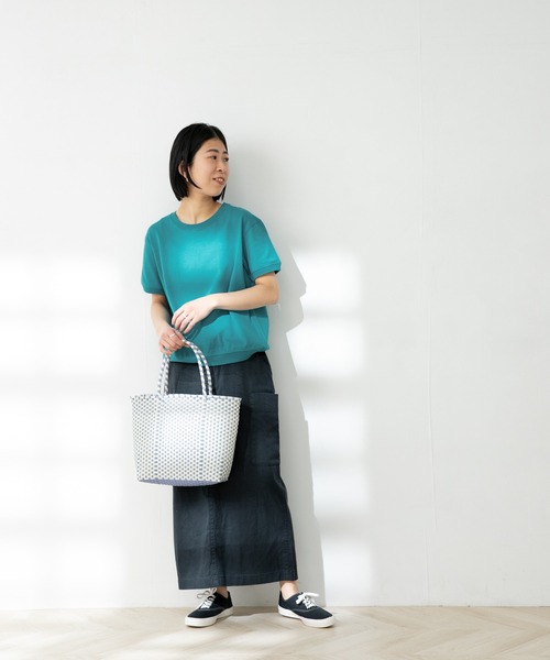 FORK&SPOON（フォークアンドスプーン）の「FORK&SPOON　ヘビーウェイト天竺ショートスリーブTシャツ（Tシャツ/カットソー・レディース・ホワイト/ブラック/イエロー系その他/ターコイズブルー/ベビーピンク・ONE）」の15枚目の写真