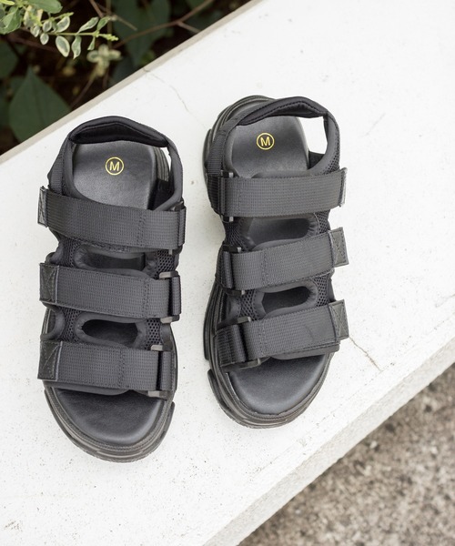 SpRay（スプレイ）の「厚底スポーツサンダル（サンダル・レディース・アイボリー/ブラック×ホワイト/ブラック系その他・SMALL/MEDIUM/LARGE/X-LARGE）」の13枚目の写真