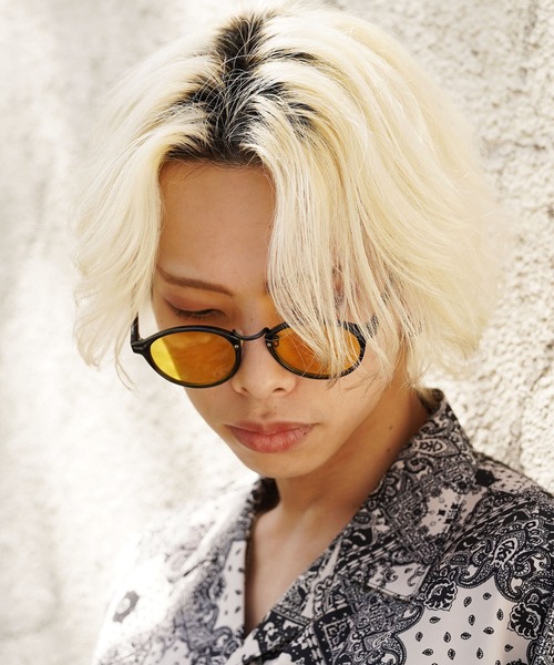 G.O.C（ジーオーシー）の「マルチタイプ UVカット カラーレンズ サングラス（サングラス・メンズ・ホワイト/クリア/ブラック×グレー/ブラック系その他/ブラウン系その他/ベージュ系その他/ゴールド系その他/ブラック×ブルー/ブラック×ゴールド/ブラック×イエロー/ブラック系その他3/ブラック系その他5/ブラック系その他6/ブラウン系その他2/ブラウン系その他3/ブラック/ブラック系その他2/ブラック系その他4/シルバー系その他・FREE）」の7枚目の写真