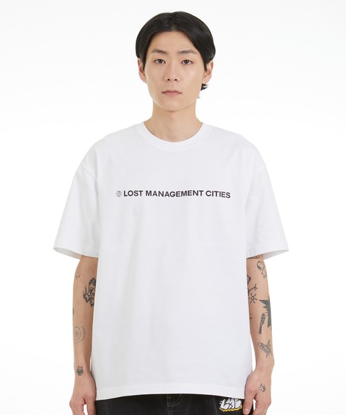 LMCの「【LMC】CAPITAL TEE / エルエムシー キャピタル ブランドロゴ Tシャツ（Tシャツ/カットソー・メンズ・ホワイト/ブラック/カモフラージュ/ライトグレー/ミント・X-LARGE/LARGE/MEDIUM/SMALL/XX-LARGE）」の6枚目の写真