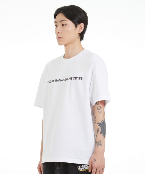 LMCの「【LMC】CAPITAL TEE / エルエムシー キャピタル ブランドロゴ Tシャツ（Tシャツ/カットソー・メンズ・ホワイト/ブラック/カモフラージュ/ライトグレー/ミント・X-LARGE/LARGE/MEDIUM/SMALL/XX-LARGE）」の7枚目の写真