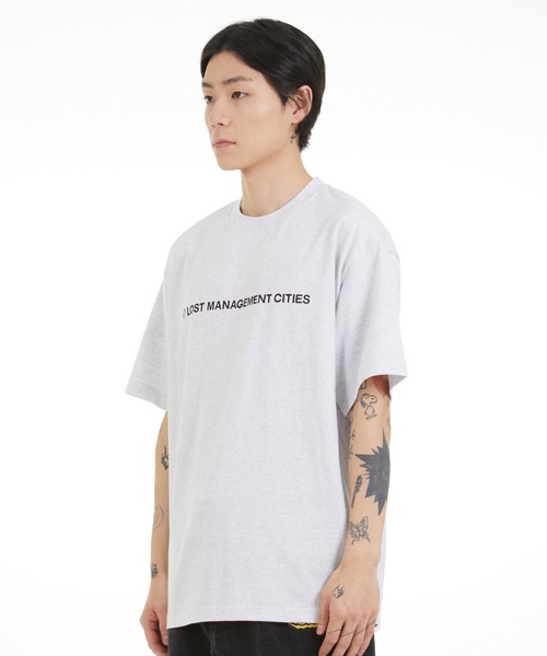 LMCの「【LMC】CAPITAL TEE / エルエムシー キャピタル ブランドロゴ Tシャツ（Tシャツ/カットソー・メンズ・ホワイト/ブラック/カモフラージュ/ライトグレー/ミント・X-LARGE/LARGE/MEDIUM/SMALL/XX-LARGE）」の17枚目の写真