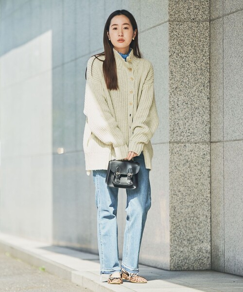 coen（コーエン）の「メロータートルネックロンT#（Tシャツ/カットソー・レディース・ホワイト/ブラック/ブラウン/グレー/オレンジ/ケリー/その他1/ロイヤルブルー/ライラック/ピンク・M/L）」の16枚目の写真