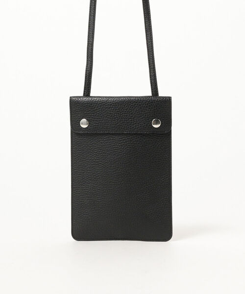 BEAMS（ビームス）の「BEAMS / スナップ ショルダー バッグ（ショルダーバッグ・メンズ・ブラック・ONE SIZE）」の6枚目の写真