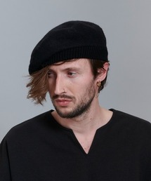 NO ID. | mko10576- ｳｰﾙﾘﾌﾞﾍﾞﾚｰ  ベレー帽(ハンチング/ベレー帽)