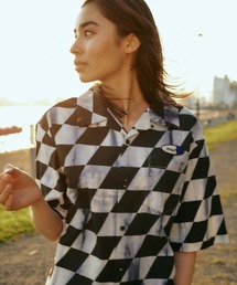 HUF | POWER UNIT TIE DYE SHIRT / HUF シャツ(シャツ/ブラウス)