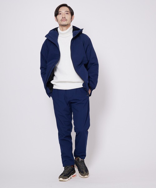 Blue Standard （ブルースタンダード）の「【BLUE STANDARD/ブルースタンダード】撥水　耐水圧10000mm 防風　ストレッチ 裏シャギー　イージーパンツ（その他パンツ・メンズ・ネイビー/ブラック/ターコイズブルー/杢グレー・SMALL/MEDIUM/LARGE/X-LARGE/XX-LARGE）」の21枚目の写真