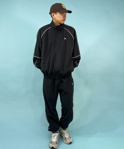 ニューエラ　パイピングトラックセットアップ(上下) NEW ERA（ニューエラ）の「NEW ERA/ニューエラ オーバーサイズド