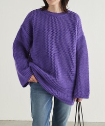 COLLAGE GALLARDAGALANTE | メッシュモヘアニット(ニット/セーター)