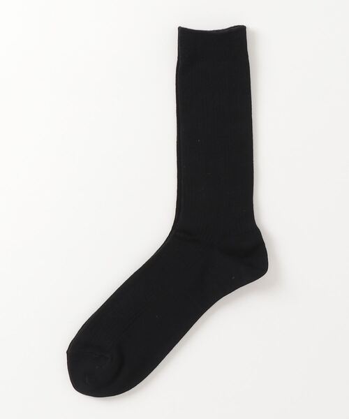 MARCOMONDE(マルコモンド)の「MARCOMONDE(マルコモンド)basic ribbed socks(ソックス/靴下・メンズ・ホワイト/ブラック/グレー・F)」の3枚目の写真