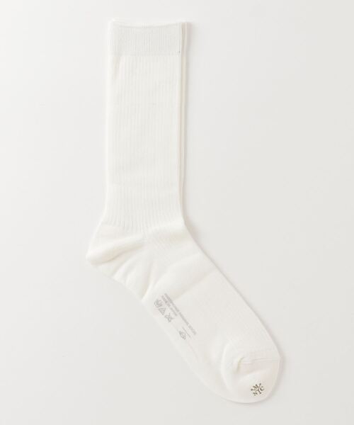 【新品未使用】MARCOMONDE  マルコモンドソックス MARCOMONDE（マルコモンド）basic ribbed socks（ソックス/靴下