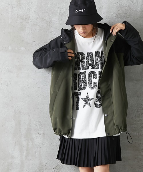GEVS.（ジェイヴィス）の「＜大きいサイズ＞ 裾プリーツキャミソールミニワンピース GEVS.（ワンピース・レディース・ブラック/モカ・3L/L/4L/5L/LL）」の15枚目の写真