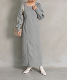 RANDA | タックショルダーIラインワンピース(ワンピース)