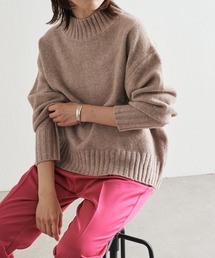 COLLAGE GALLARDAGALANTE | ボトムを選ばない/万能トップス/ハイネックニット/手洗い可(ニット/セーター)