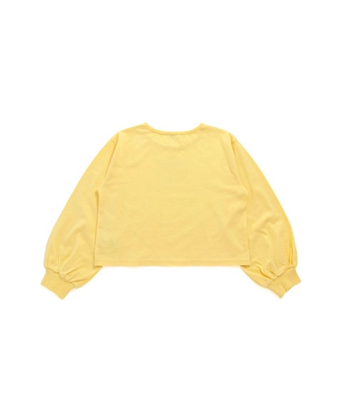 JENNI love（ジェニィラブ）の「クロップドロンT（Tシャツ/カットソー・キッズ・ラベンダー/オフホワイト/イエロー・130cm/140cm/150cm/160cm）」の12枚目の写真