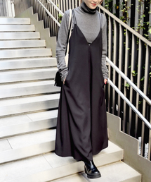 Spick & Span | ≪追加≫ウールライクツイル キャミソールドレス(ワンピース)