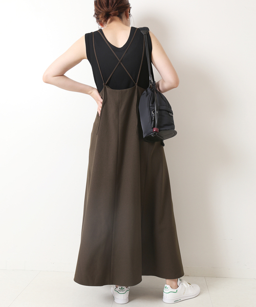 Spick & Span 【Les Olivades】 キャミソールドレス Spick & Span（スピックアンドスパン）の「≪追加≫ウールライク