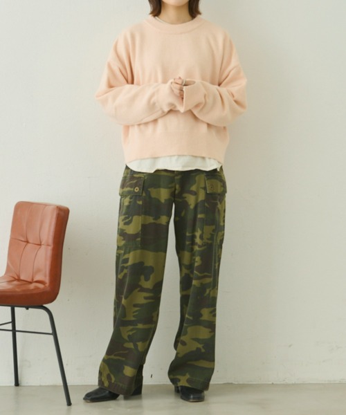 Unitage（ユニテージ）の「ミリタリーカーゴパンツ（カーゴパンツ・レディース・グリーン・SMALL/MEDIUM）」の16枚目の写真