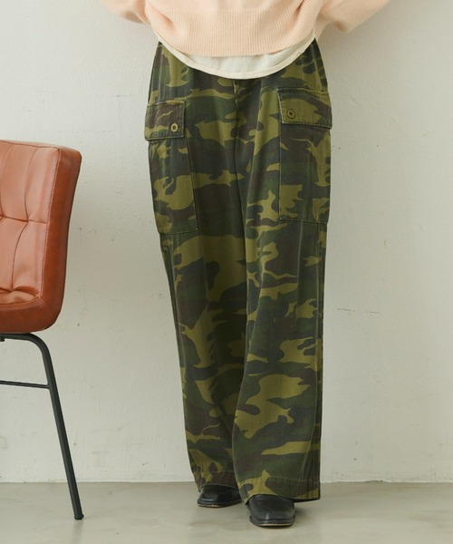 Unitage（ユニテージ）の「ミリタリーカーゴパンツ（カーゴパンツ・レディース・グリーン・SMALL/MEDIUM）」の21枚目の写真