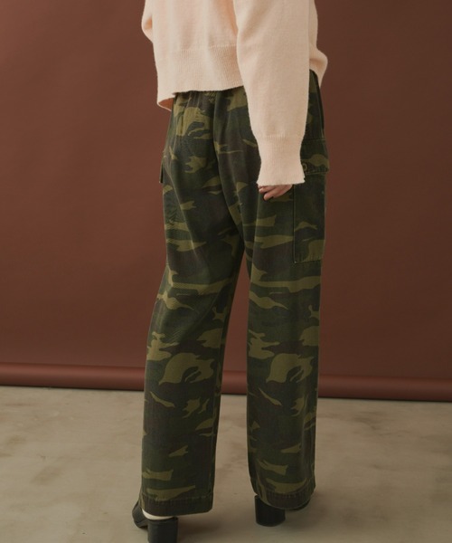 Unitage（ユニテージ）の「ミリタリーカーゴパンツ（カーゴパンツ・レディース・グリーン・SMALL/MEDIUM）」の6枚目の写真