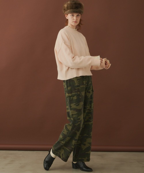 Unitage（ユニテージ）の「ミリタリーカーゴパンツ（カーゴパンツ・レディース・グリーン・SMALL/MEDIUM）」の9枚目の写真