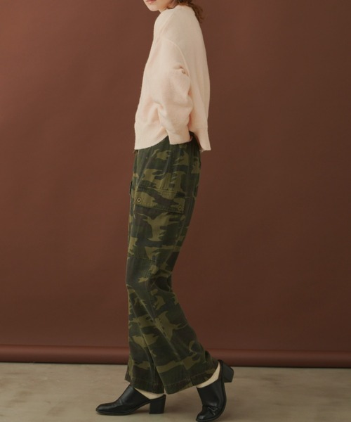 Unitage（ユニテージ）の「ミリタリーカーゴパンツ（カーゴパンツ・レディース・グリーン・SMALL/MEDIUM）」の12枚目の写真