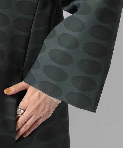美品✱ヒロコハヤシ✱ CROCOTTA(クロコッタ)ノーカラーコート HIROKO HAYASHI（ヒロコハヤシ）の「CROCOTTA(クロコッタ)コート