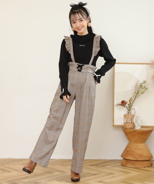 PINKHUNT（ピンクハント）の「PINKHUNT フリルサスペンダー付き