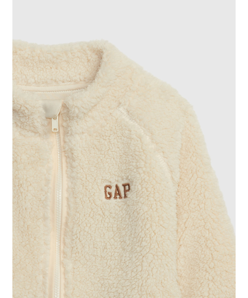 GAP(ギャップ)の「GAPロゴフリースジャケット(その他アウター・キッズ・アイボリー/その他/グリーン/ラベンダー/ネイビー・12-18M/18-24M/2 YRS/3 YRS/4 YRS/5 YRS)」の7枚目の写真