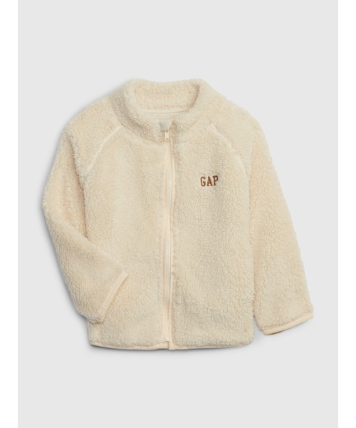GAP(ギャップ)の「GAPロゴフリースジャケット(その他アウター・キッズ・アイボリー/その他/グリーン/ラベンダー/ネイビー・12-18M/18-24M/2 YRS/3 YRS/4 YRS/5 YRS)」の2枚目の写真
