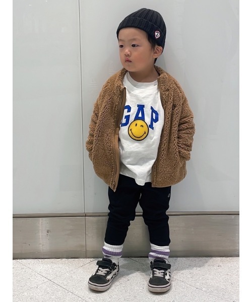 GAP(ギャップ)の「GAPロゴフリースジャケット(その他アウター・キッズ・アイボリー/その他/グリーン/ラベンダー/ネイビー・12-18M/18-24M/2 YRS/3 YRS/4 YRS/5 YRS)」の14枚目の写真
