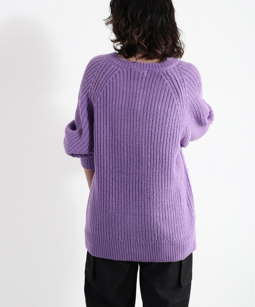 cepo(セポ)の「カラフルモヘアライクカーディガン(カーディガン/ボレロ・レディース・ピンク/オレンジ/ラベンダー・M)」の10枚目の写真