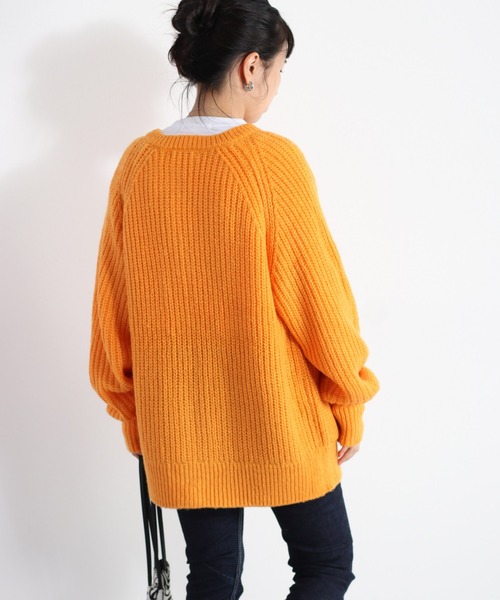 cepo(セポ)の「カラフルモヘアライクカーディガン(カーディガン/ボレロ・レディース・ピンク/オレンジ/ラベンダー・M)」の13枚目の写真