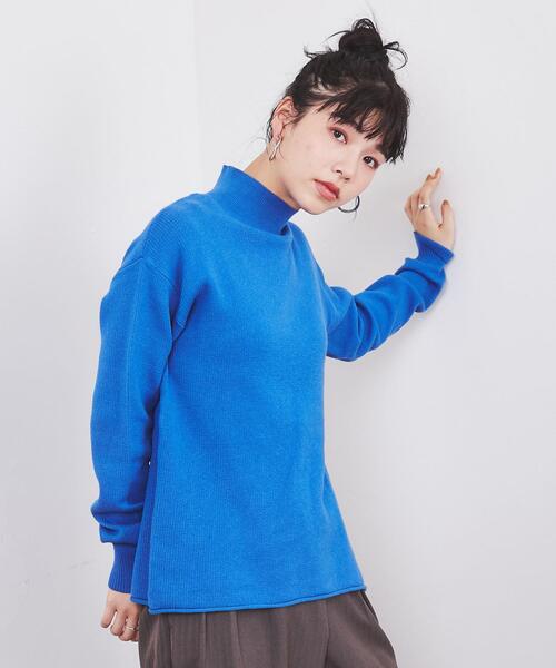 coen（コーエン）の「コットンハイネックニット（ニット/セーター