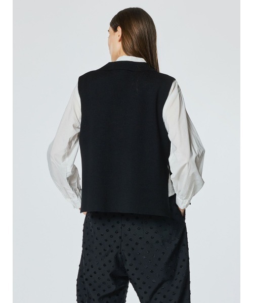 mizuiroind（ミズイロインド）の「mizuiro ind ダブルブレストベスト