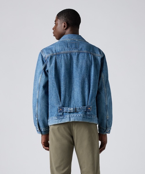 Levi's（リーバイス）の「Levi's/リーバイス TYPE I デニムジャケット ミディアムインディゴSTONEWASH（デニムジャケット・メンズ・インディゴブルー・S/L/M/XL）」の10枚目の写真