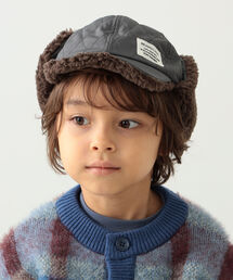 BEAMS mini | BEAMS mini / キルティング イヤー キャップ(キャップ)