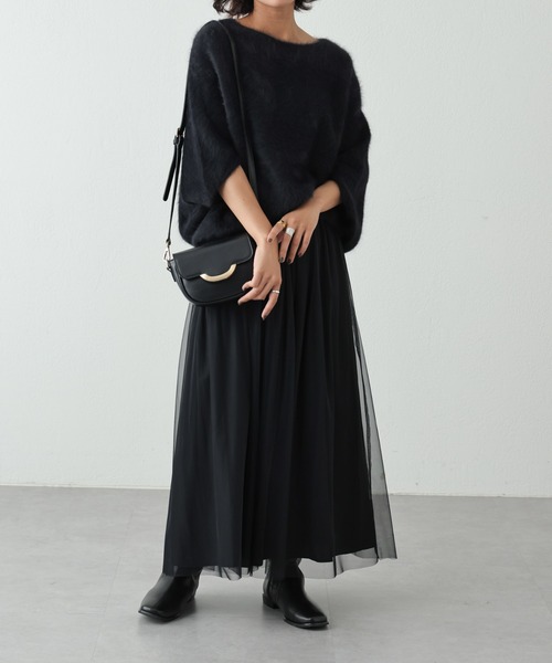 OUVRAGE CLASSE（ウヴラージュクラス）の「スモールショルダーバッグ（ショルダーバッグ・レディース・ブラック・FREE）」の5枚目の写真