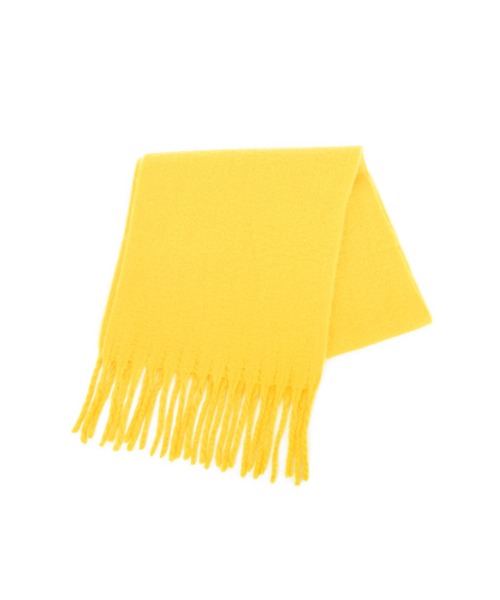 Narcissus（ナルシス）の「【Narcissus】カラーマフラー（マフラー・レディース・イエロー/ピンク・FREE）」の4枚目の写真