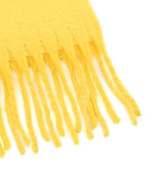 Narcissus（ナルシス）の「【Narcissus】カラーマフラー（マフラー・レディース・イエロー/ピンク・FREE）」の7枚目の写真