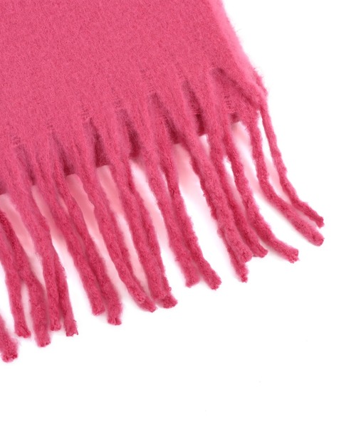 Narcissus（ナルシス）の「【Narcissus】カラーマフラー（マフラー・レディース・イエロー/ピンク・FREE）」の5枚目の写真