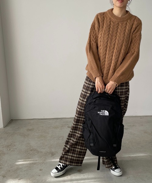 THE NORTH FACE(ザノースフェイス)の「【THE NORTH FACE】VAULT リュック/バックパック(バックパック/リュック・レディース・ブラック/サックスブルー・FREE)」の4枚目の写真