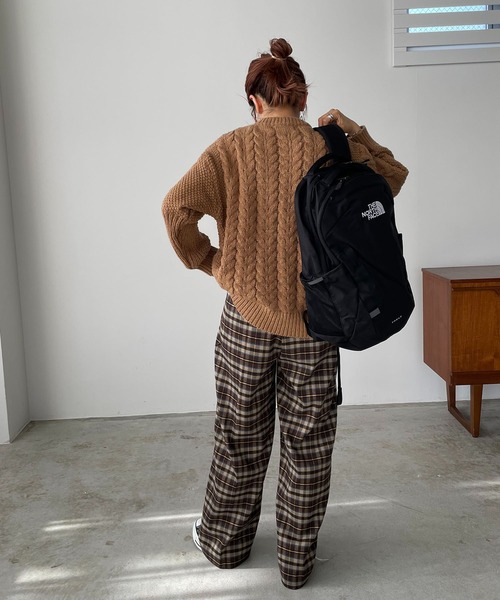 THE NORTH FACE(ザノースフェイス)の「【THE NORTH FACE】VAULT リュック/バックパック(バックパック/リュック・レディース・ブラック/サックスブルー・FREE)」の9枚目の写真