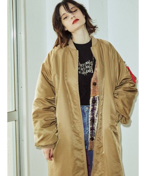 jouetie（ジュエティ）の「ミニロゴロンT（Tシャツ/カットソー・レディース・オフホワイト/ブラック・MEDIUM）」の7枚目の写真