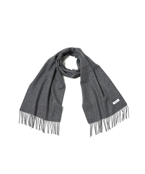 AMERICAN RAG CIE（アメリカンラグシー）の「カシミヤマフラー（マフラー・メンズ・ベージュ/チャコールグレー/ネイビー・FREE）」の12枚目の写真