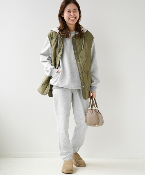 JOURNAL STANDARD relume(ジャーナルスタンダード レリューム)の「スウェットパンツ(スウェットパンツ・レディース・グレー/ブラック・FREE)」の13枚目の写真