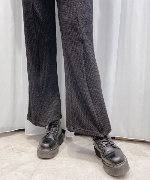 lilLilly（リルリリー）の「リブニットサロペット（つなぎ/オールインワン・レディース・ブラック/ピンク/ホワイト・FREE）」の14枚目の写真